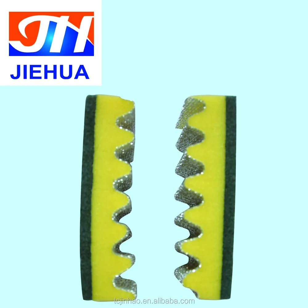 Soft scouring kitchen cleaning sponge for pot
