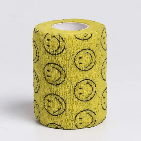 Coflex Nonwoven Printed Horse Pet Care Sports Self Adhesive Colored Vet Wrap Elastic Cohesive Bandage