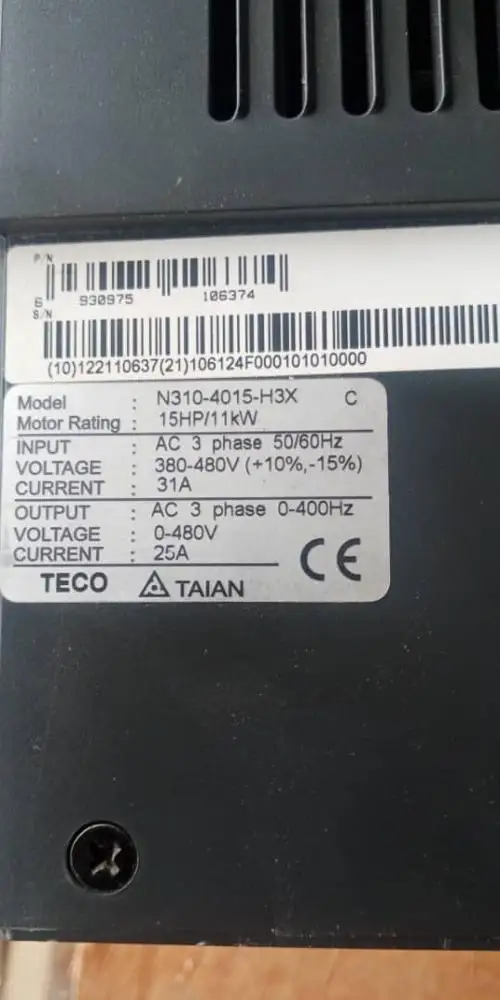 TECO TAIAN inverter N310 series 7.5KW 11KW 15KW 22KW 37KW 45KW AC Drives Inverters Converters frequency