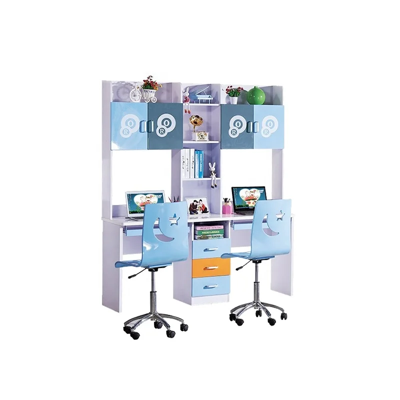 MDF 5-10 years old children table , double table sets 8106#