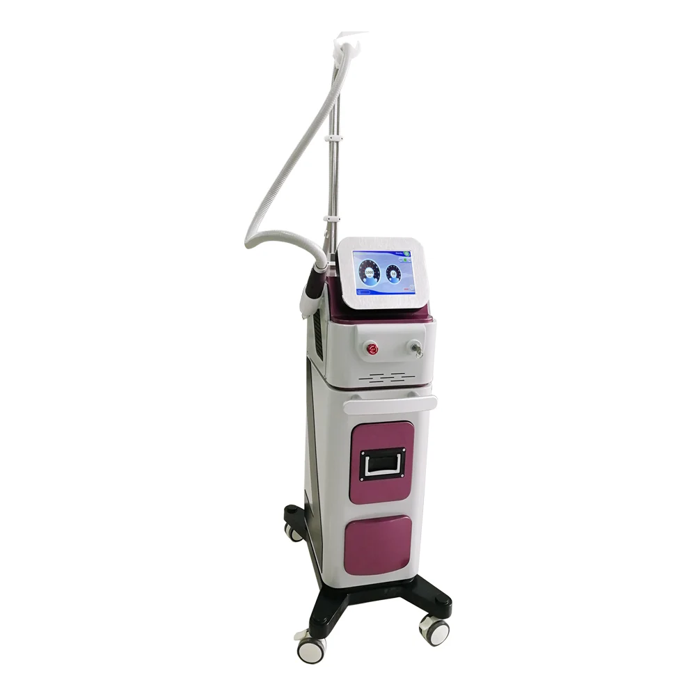 Latest technology picosecond laser q switched nd yag beauty equipment pico nd yag laser tattoo removal machine