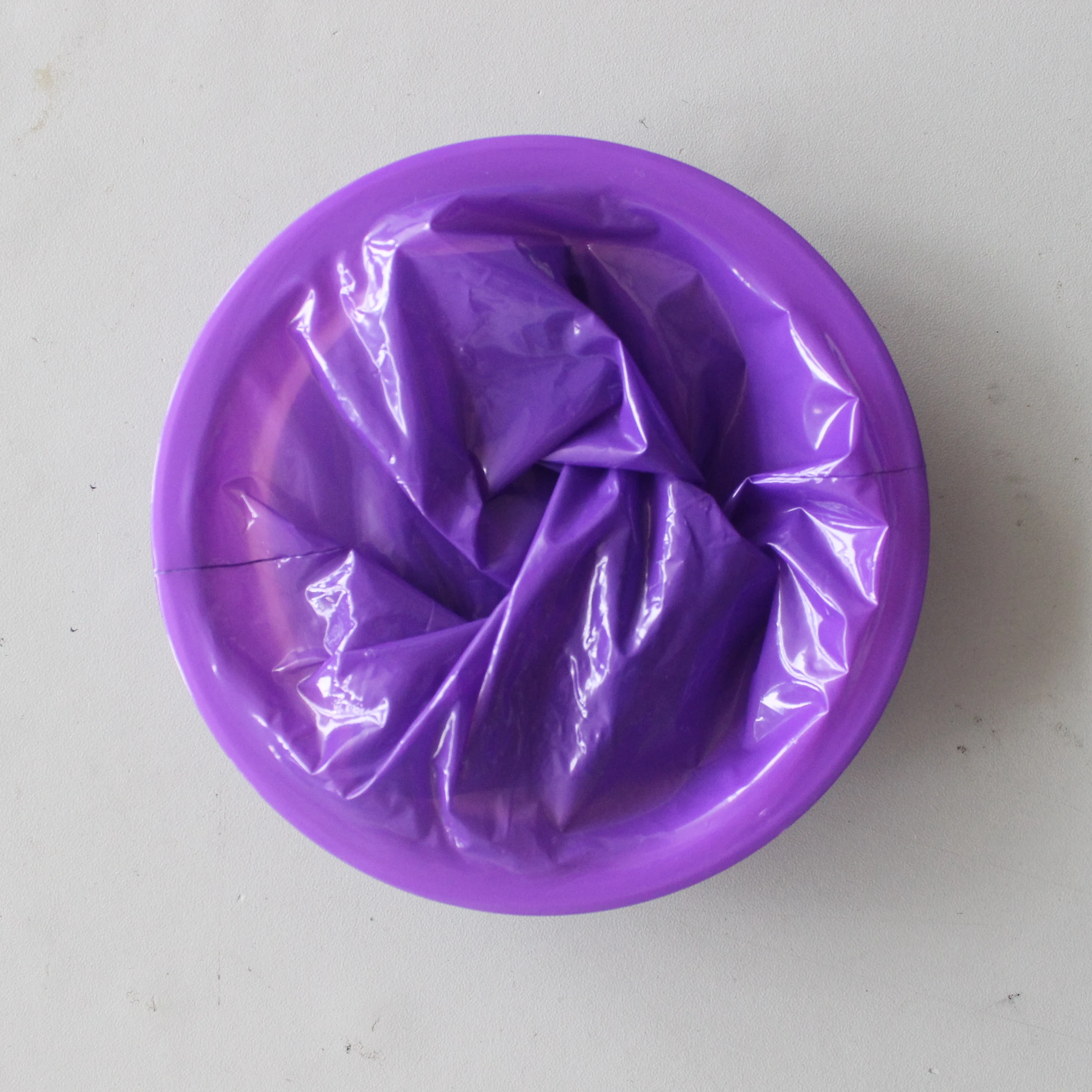 Purple plastic nausea bags supplied by Dongguan Factory directly, eme bag