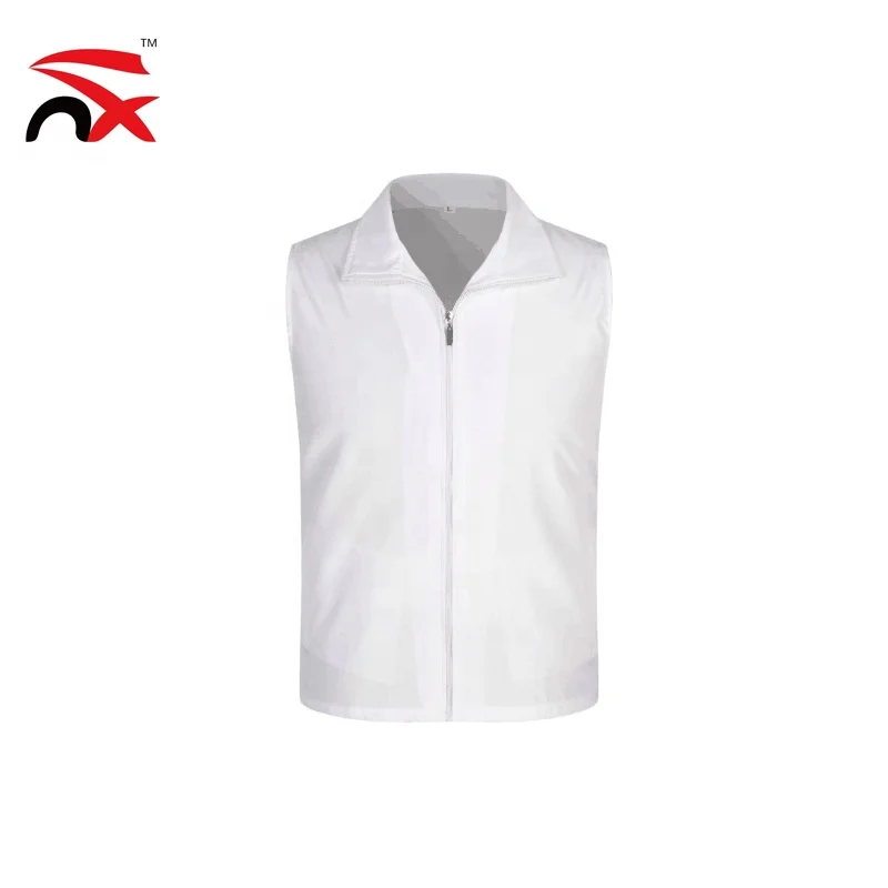 Оптовая продажа, дешевый мужской жилет без рукавов, жилет с принтом логотипа