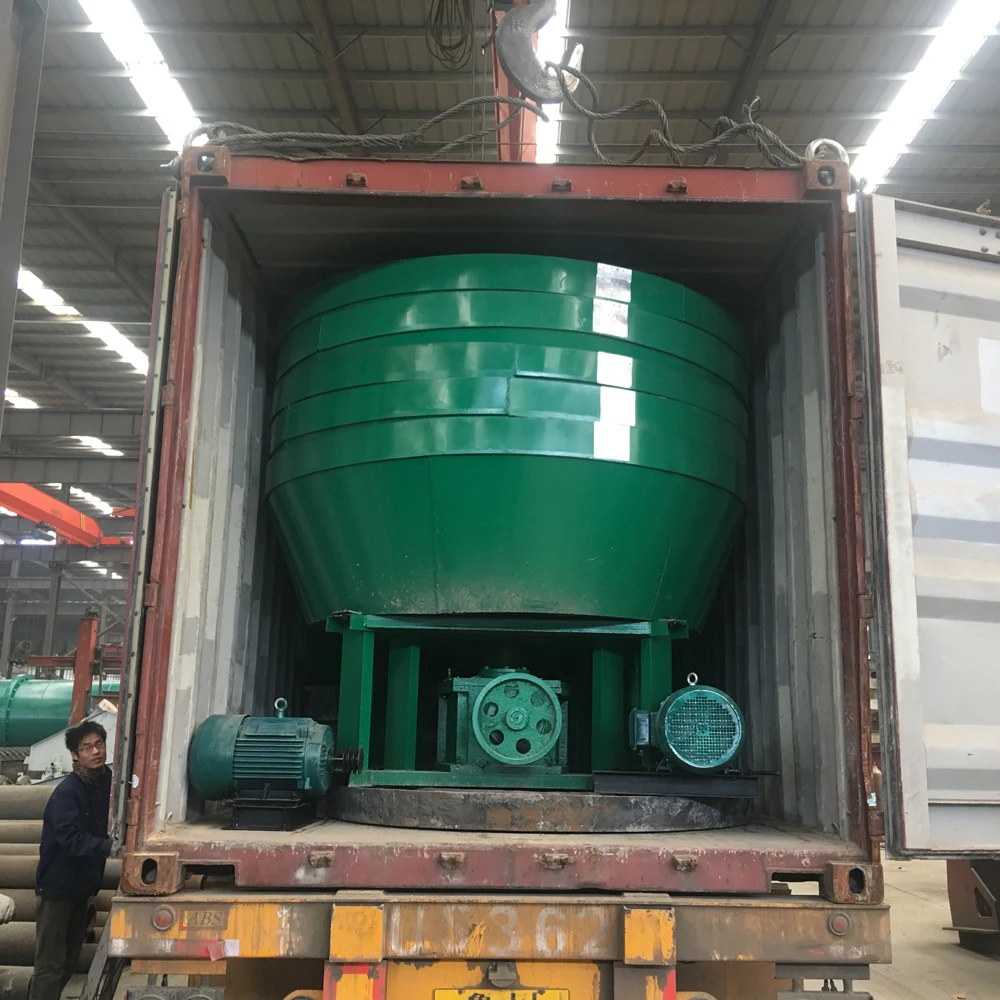 Double roller gold wet mill small rock wheel mill mineral grinding mill gold processing equipment