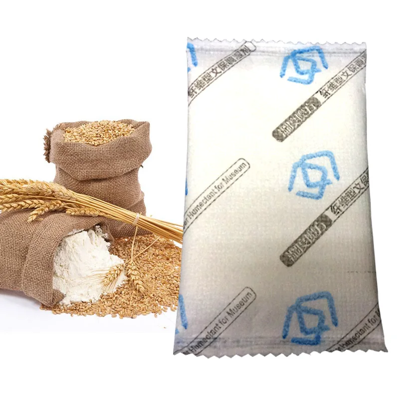 easy to use no space no dust or particles leak ihumi 2-Way Humidity Control sheet Fiber Humectant for wheat storage