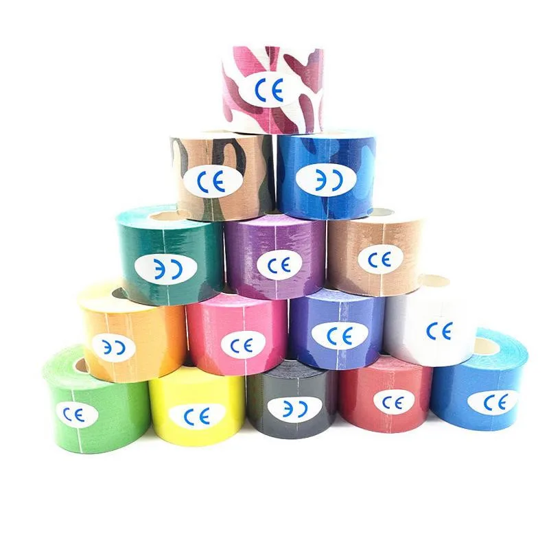 Эластичная сильная Спортивная Растяжка, растягивающаяся спортивная лента, Кинезиология