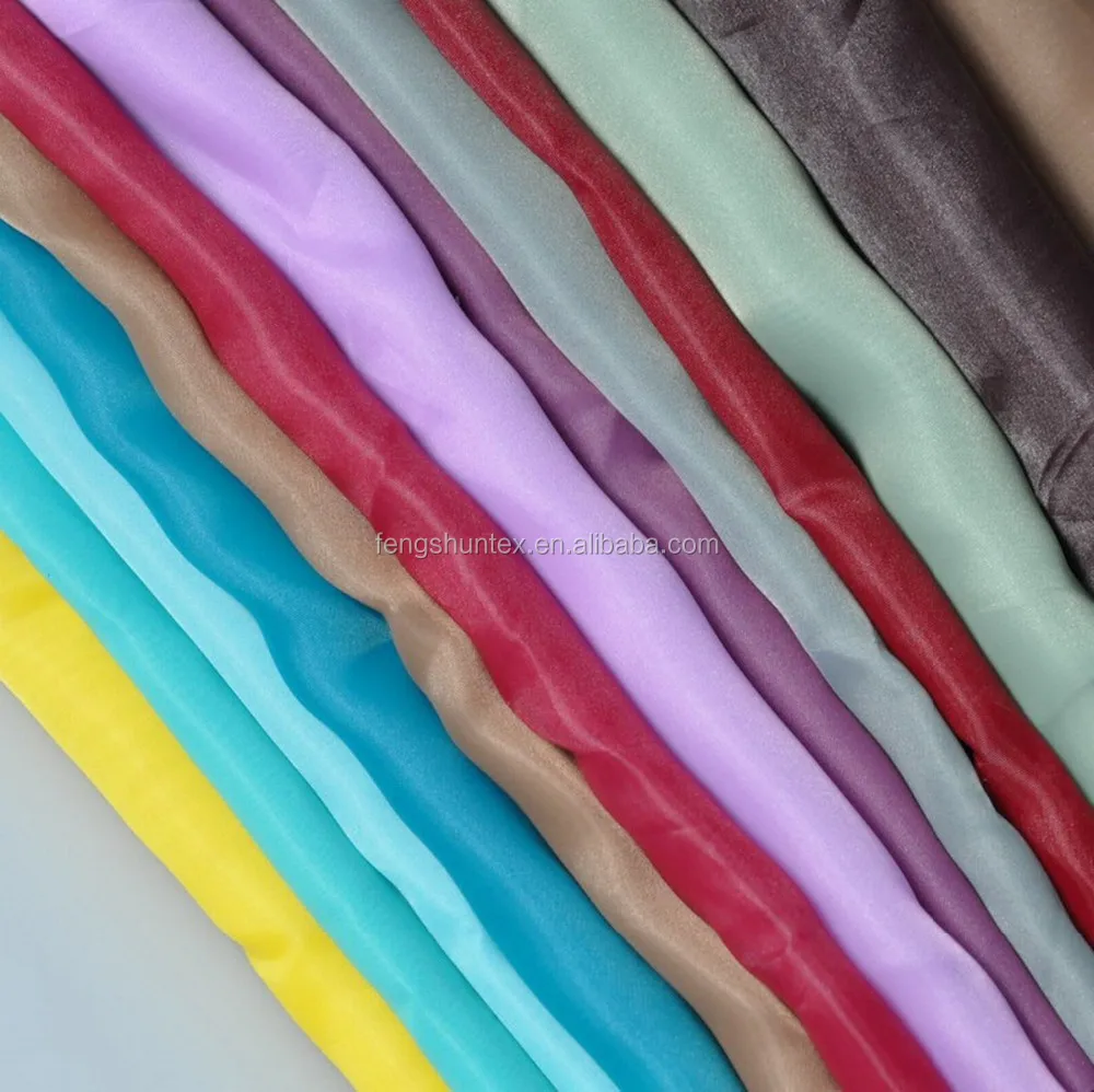 100% Nylon Material organza fabric