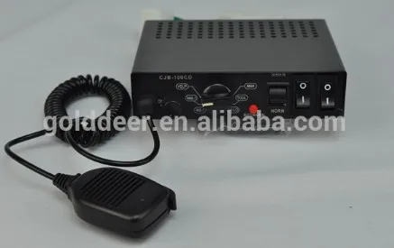 100W 12v LED Warning Alarm Siren Ambulance Electronic Siren (CJB-100CD)