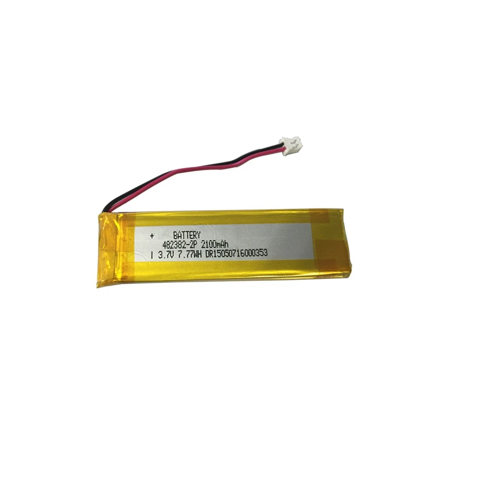 
Li ion Battery 482382 2P 2100mAh 3.7V Li Polymer Battery Pack 