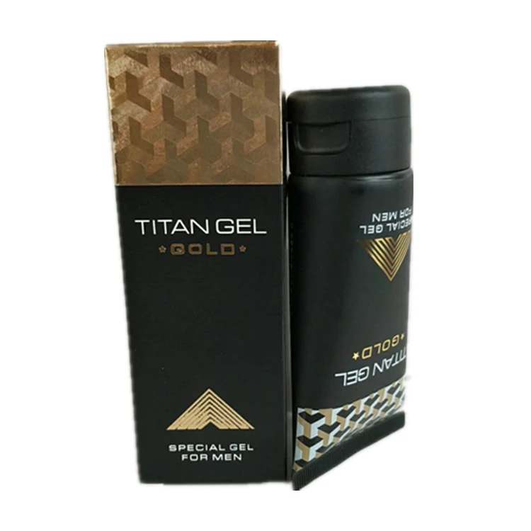 Gold Titan Gel Enlargement Lasting  Men  Penis Oil Cream 50ml