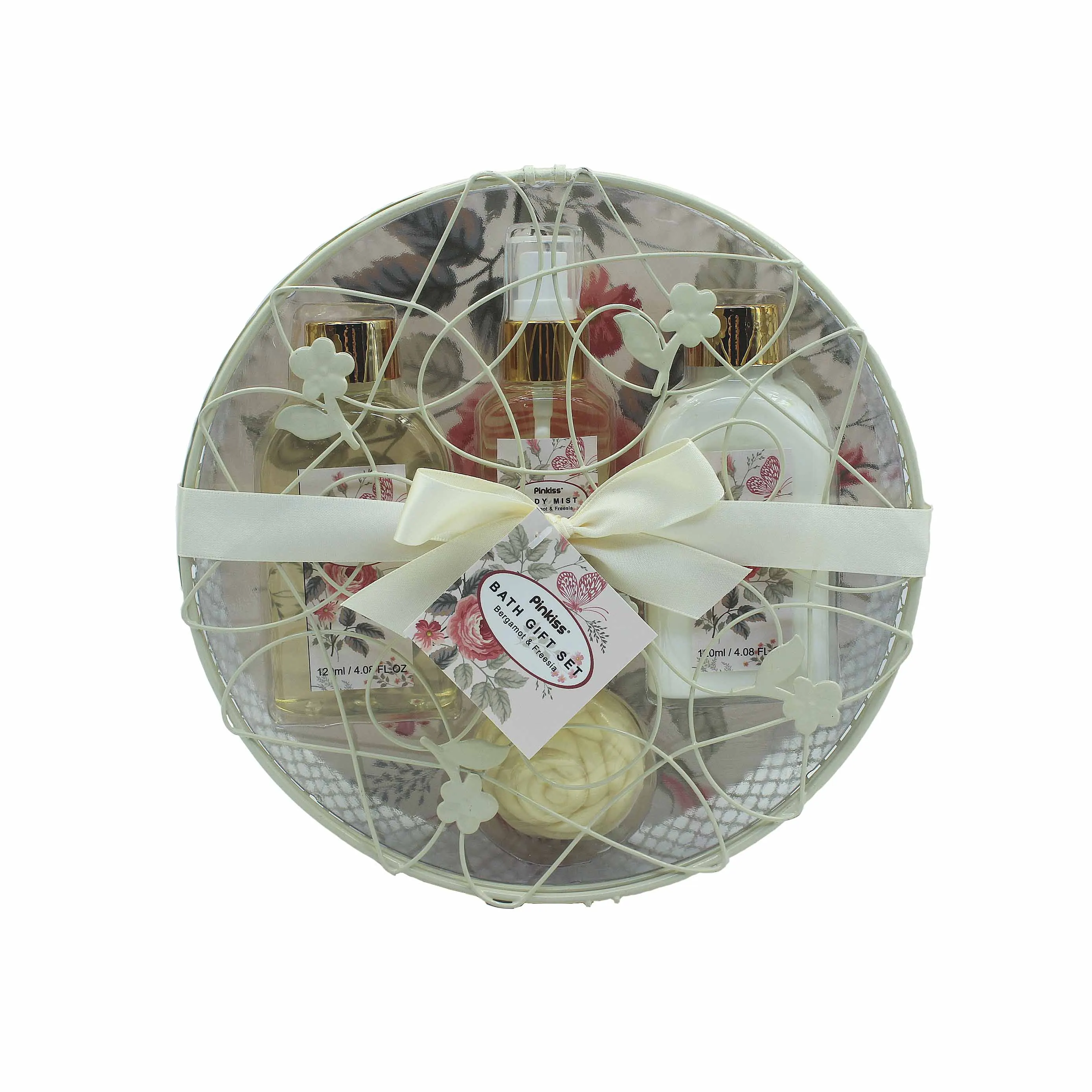 wholesale high cleaning and moisturizing cherry body spa natural bath gift set