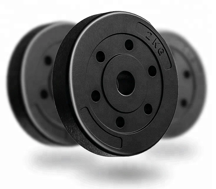 Hot sale Weight lifting high quality cement 10kg/20kg Adjustable gym dumbbell mancuernas set