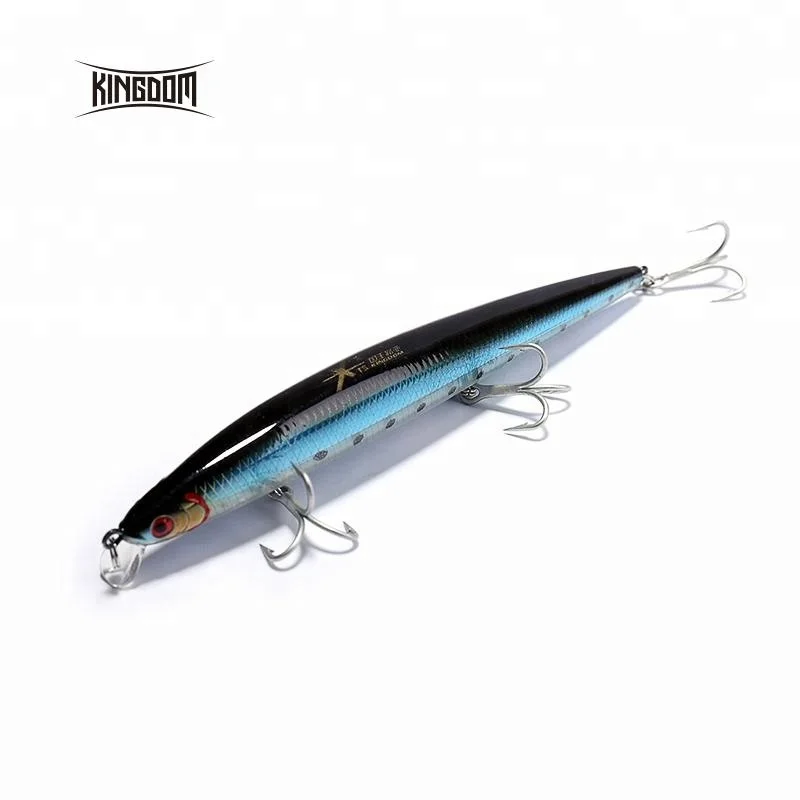 120mm 14.5G 143mm21g minnow fishing lure with wobbler hard bait fishing tackle VMC hook five colors available