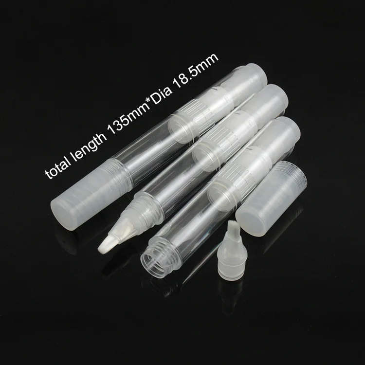 
Free shipping MOQ 500pcs TM-CP8209 7ml wide brush applicator click pen airtight cosmetic empty packing pen 
