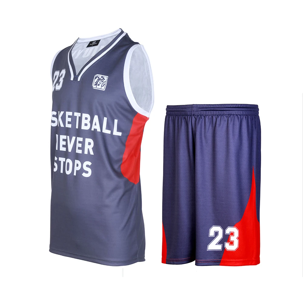 Latest Design Custom Best Blank Youth Sublimation Print Jersey top Basketball Jersey basket ball shorts