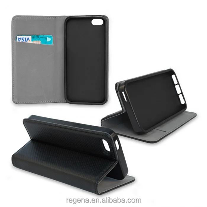 Business Style Classic Magnet Case Mobile Phone Book Case Leather PU Case For iphone 13/12/11/xs/x