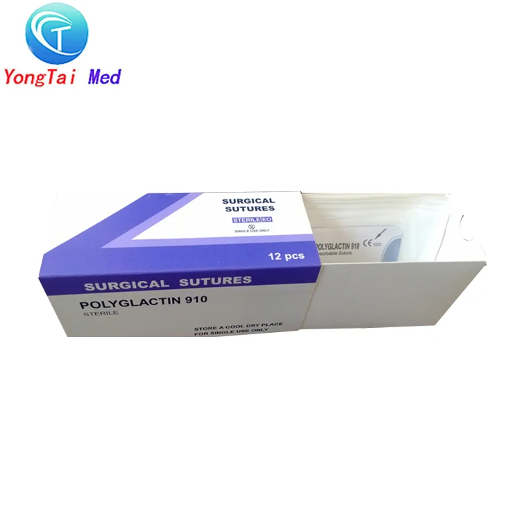 
Polyglycolic acid 910 absorbable surgical sutures 