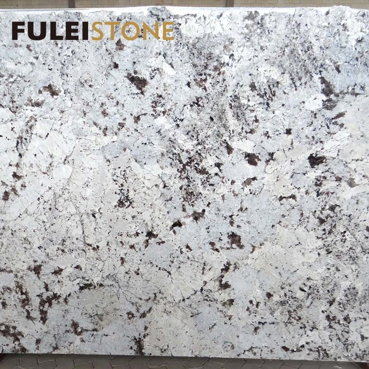 Best quality natural brazilian exotic alaska white granite slabs for countertops