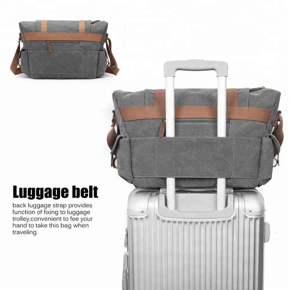 Холщовая Сумка через плечо для SLR/DSLR, деловой портфель-трансформер, сумка-мессенджер для камеры