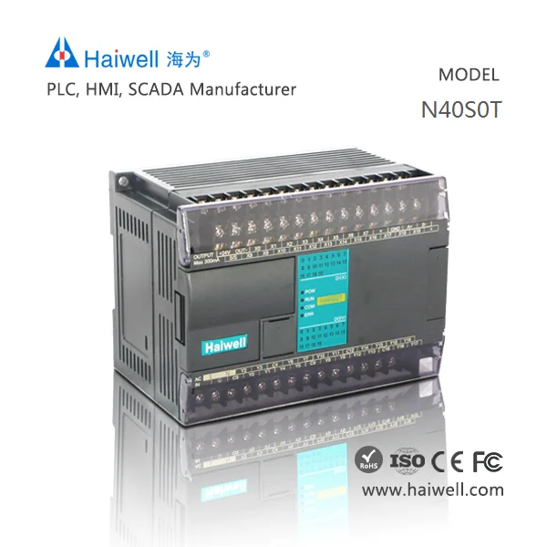 
Haiwell H40S0T 40 points motion control elevator control plc high speed 