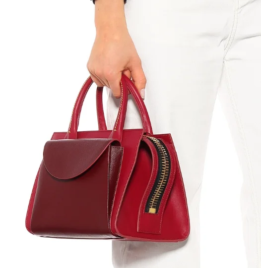 
Korean ladies fashion personality Handbags shoulder custom pu Contrast tote bag girls square purse Cross Body Bag for Women 