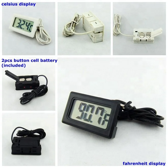 Waterproof Sensor LCD Digital Temperature Indicator