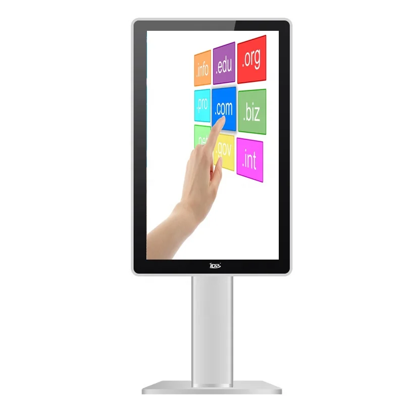 Customized Touch Screen LED/LCD Self Ordering Kiosk For Post Service Payment Advertising  Digital Signage Kiosk