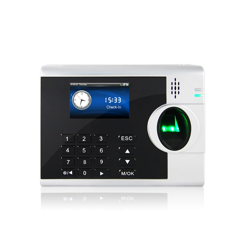 ( Model 3000T-C )  Biometric Fingerprint Time Attendance System with webserver & ADMS function