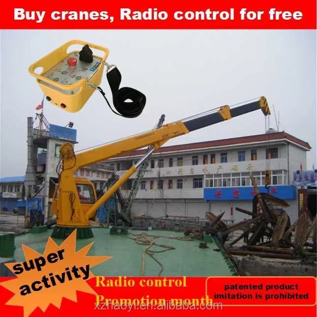 4 ton mini marine truck crane for sale