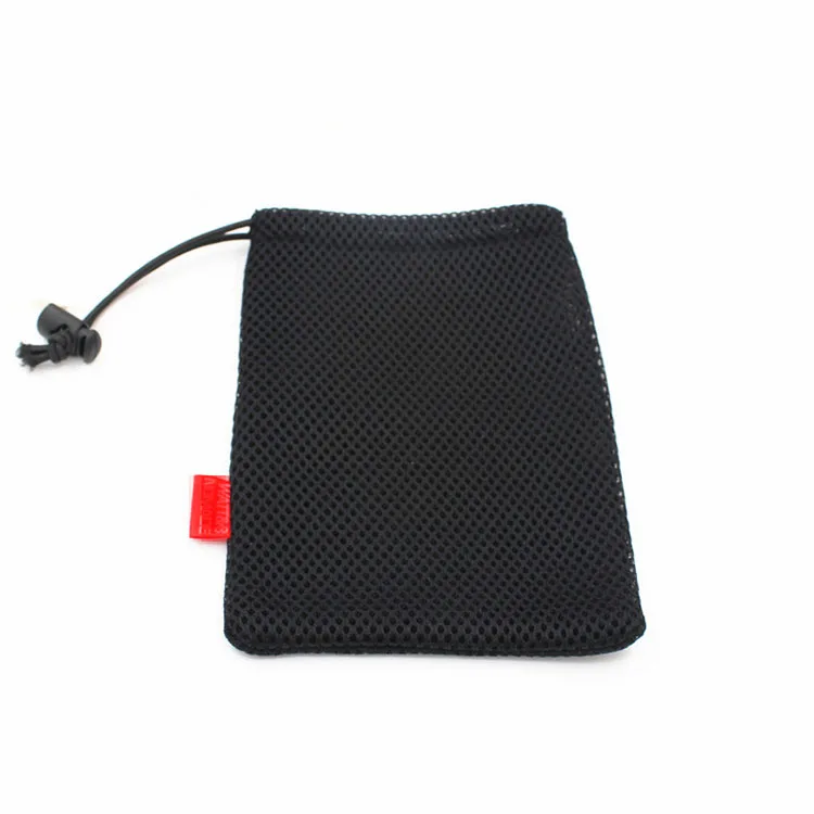 OEM personalized pouch mesh net bags for jewelry headphone