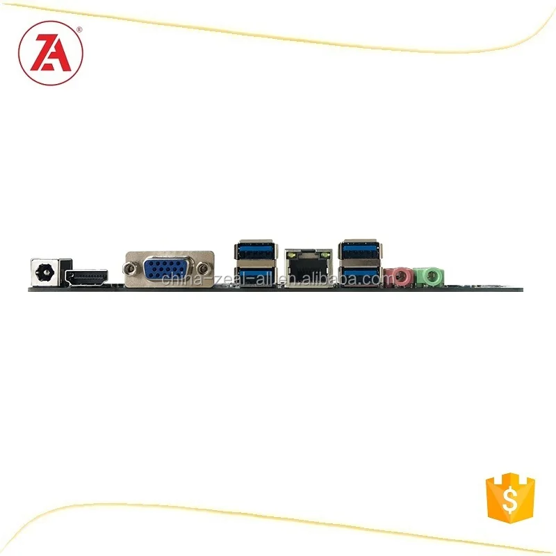 Intel Celeron N3150 MINI ITX DDR3 memory Motherboard ZA-3150AC1 support VGA/HD/LVDS Display fo rtouchscreen kiosk