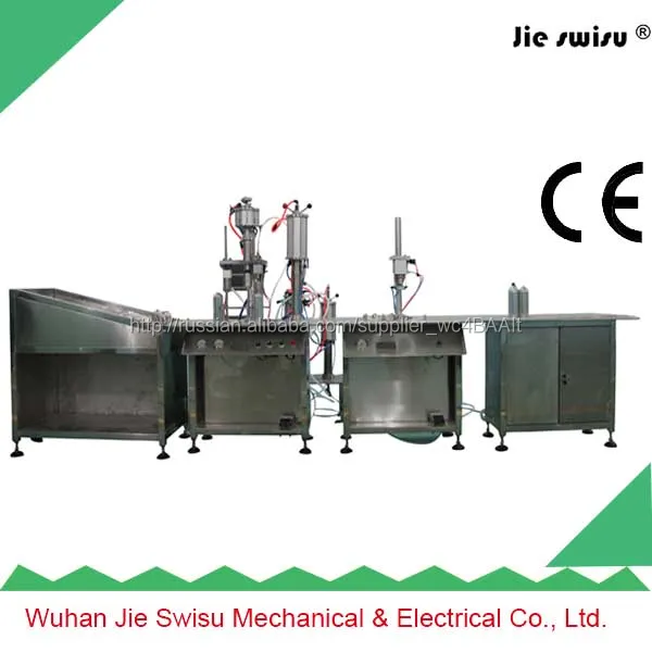 Полуавтоматическая машина наполнения напыления машины