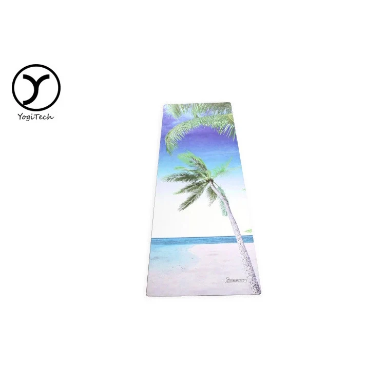 
Hangzhou Blank Sublimation Suede/Microfiber Combo yoga mat manufacturer custom made yoga mats 