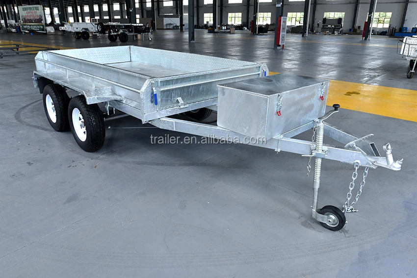 Yongqiang Hot Dip Galvanized Hydraulic Dump Trailer for Sale
