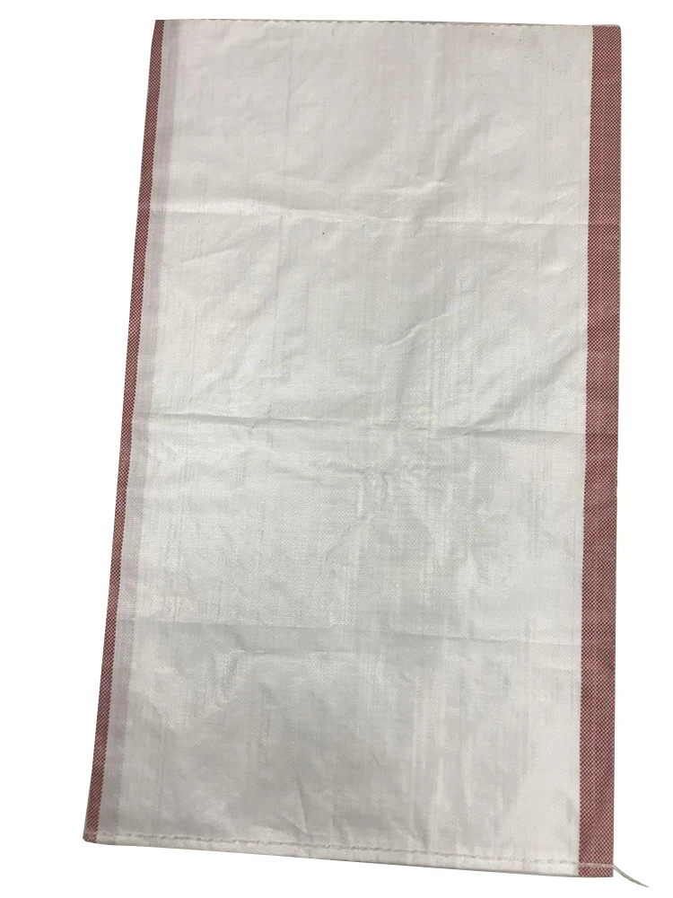 Polypropylene woven Wheat flour bags for 25kg 50kg white pp woven bag