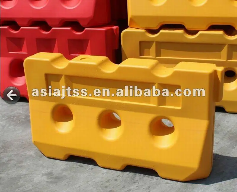 Popular Design Plastic Traffic Road Safety Jersey Barrier Water Filled  Barrier