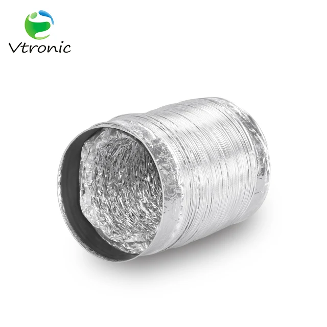 Aluminum Foil Round Flexible Duct Waterproof  4/6/8 inch Ventilation Pipe