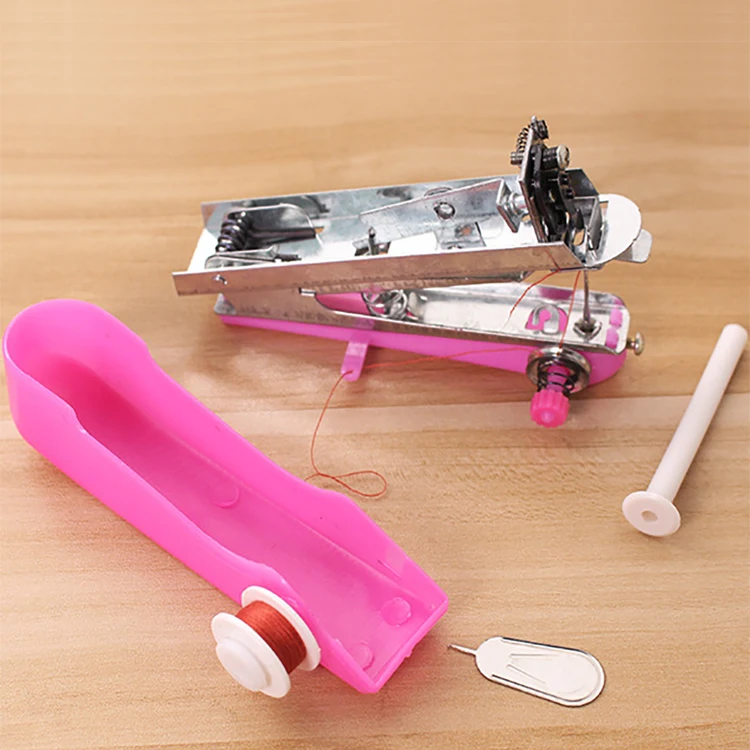 Quick stitch tool cordless battery operated portable bag sewing machine singer for clothes