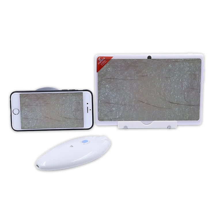 MLG The Most Sold CF-685A Wireless WIFI Skin Detector Skin Scalp Analyzer 50x 200x Zoom Lens