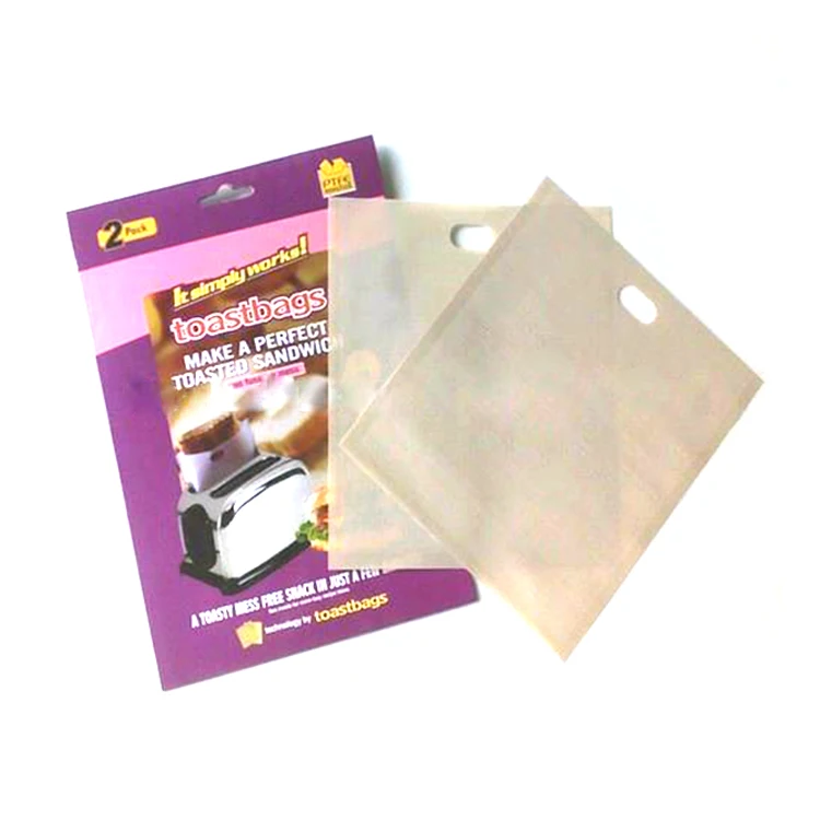 
New Product 17*19cm Easy To Use PTFE Reusable Toaster Bag 
