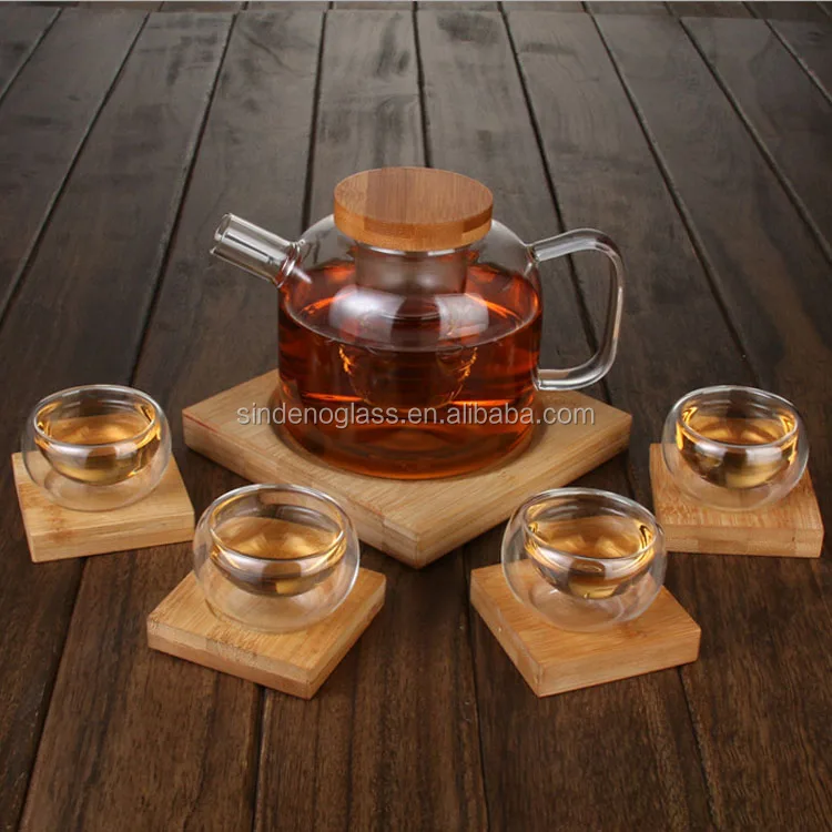 Small Tea Transparent Cup Tea Set Mini Gift Double Wall Small Glass Cup For Tea
