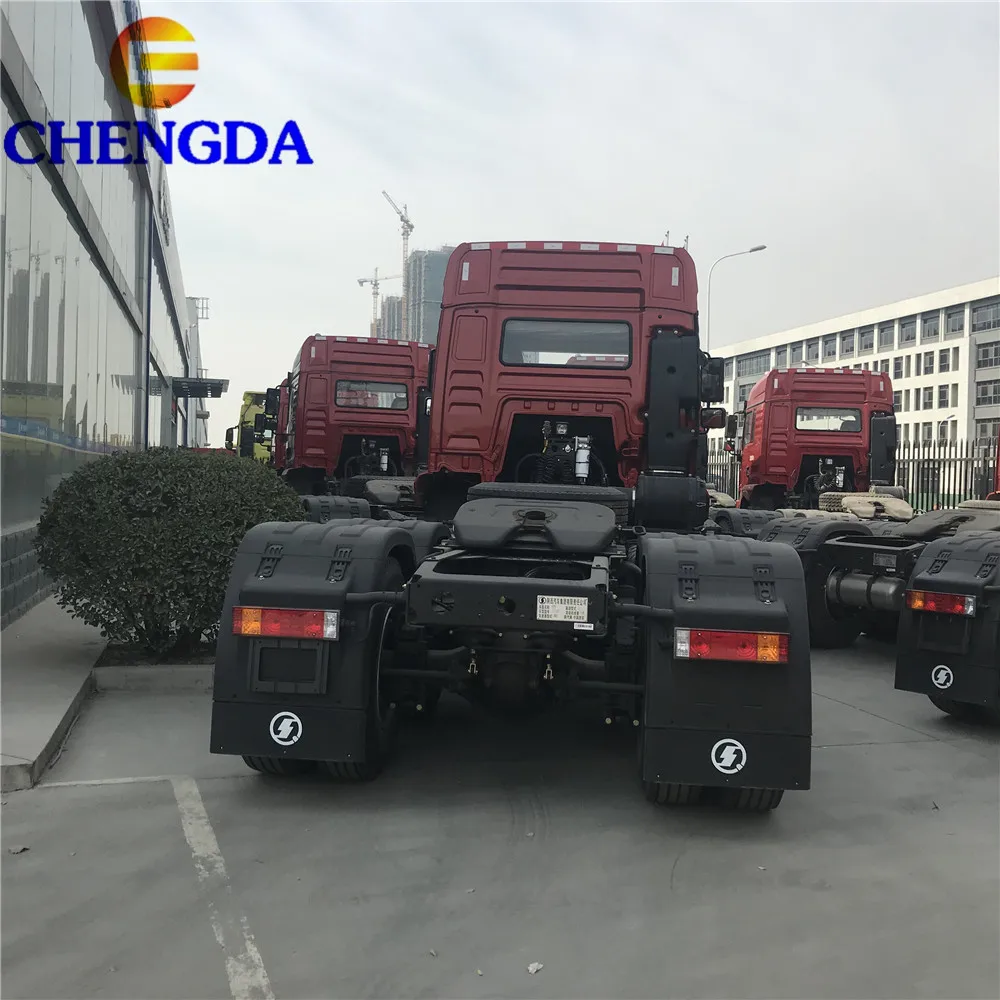 6x4 tow truck 10 wheeler EURO3 460hp Chinese trucks shackman tractor for sale