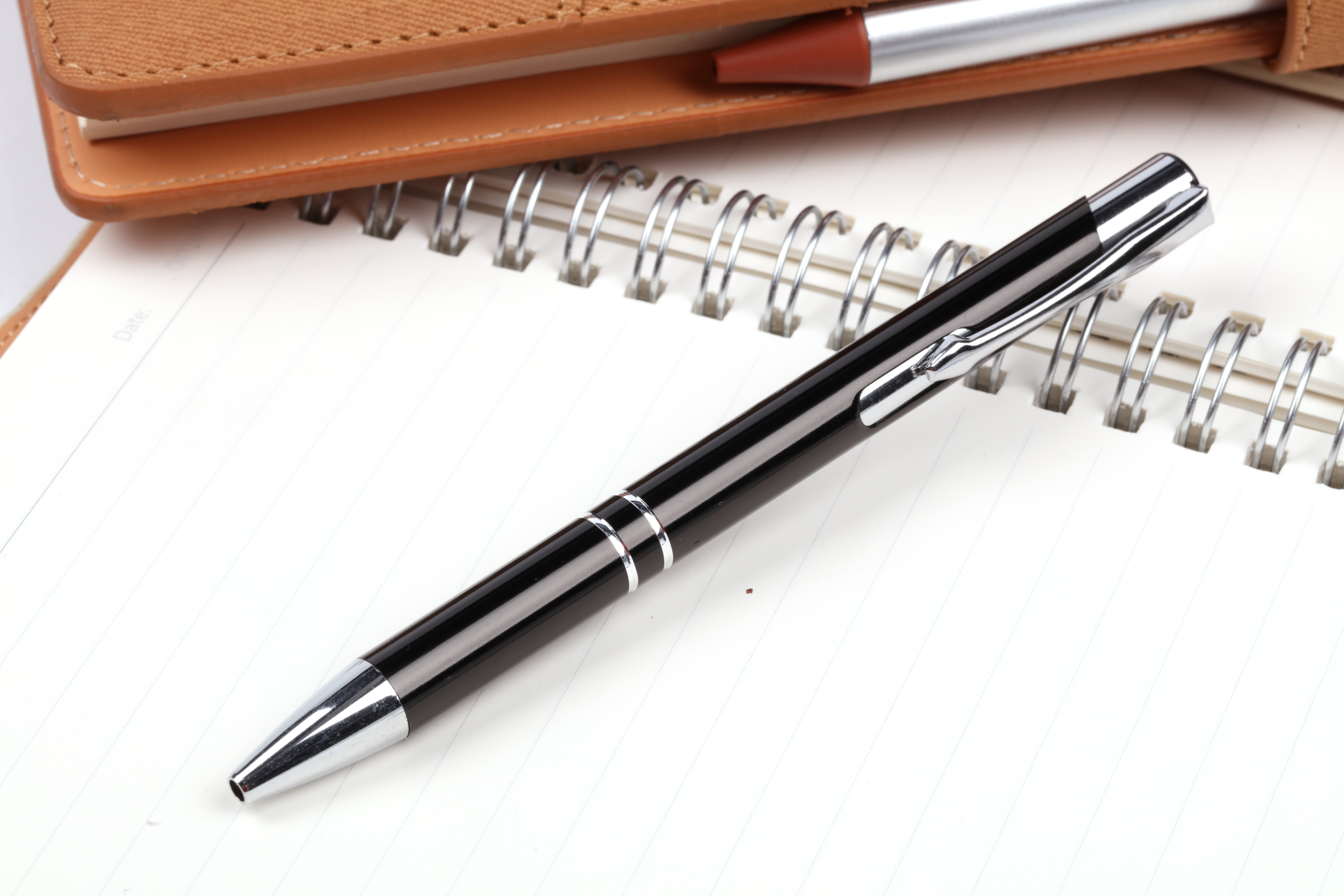 
Popular metal click ball design metal personalised logo pens promotional 