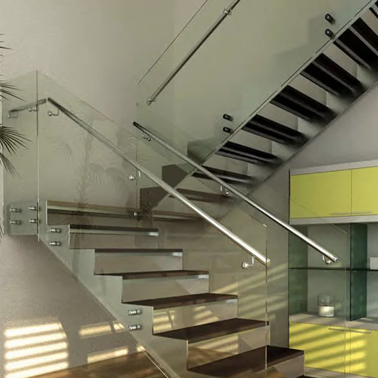 modern design stainless steel floor mounted handrail staircase for balcony veranda banister