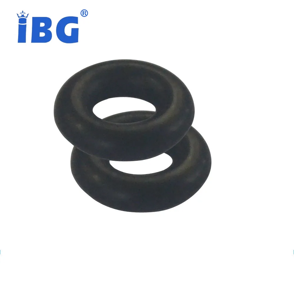 Fuel Resistant Black NBR Rubber O Ring For Fuel Spray Nozzle