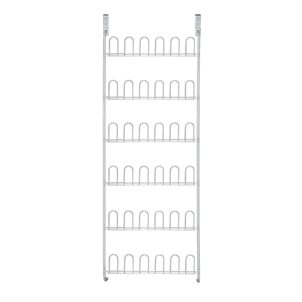 Cheap Living Room Furniture Wall / Glass/ Door Mounted Hanging Shoe Rack