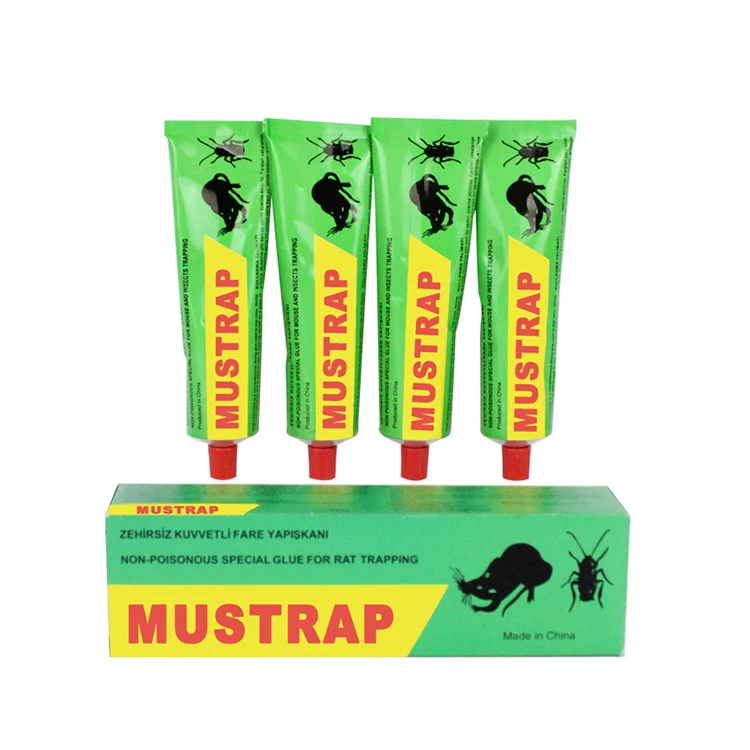 Aluminium Tube 135g 100g Rat Adhesive Glue Resin Sticky Catch Mouse & Rat Glue