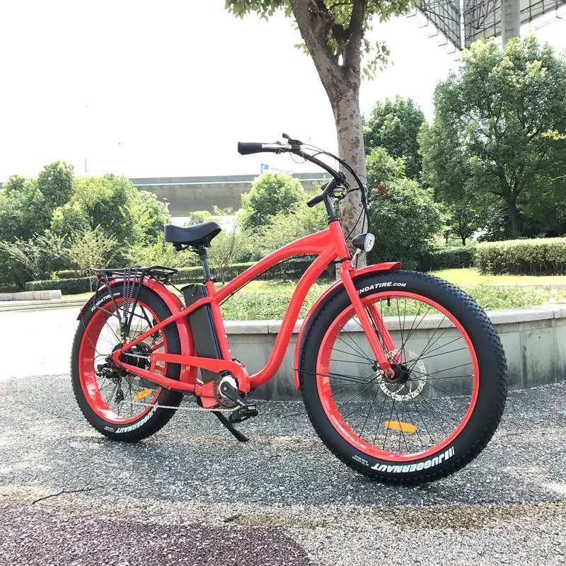 Прогулочный велосипед с толстыми шинами для мужчин, размер колес 26 дюймов, скорость 7