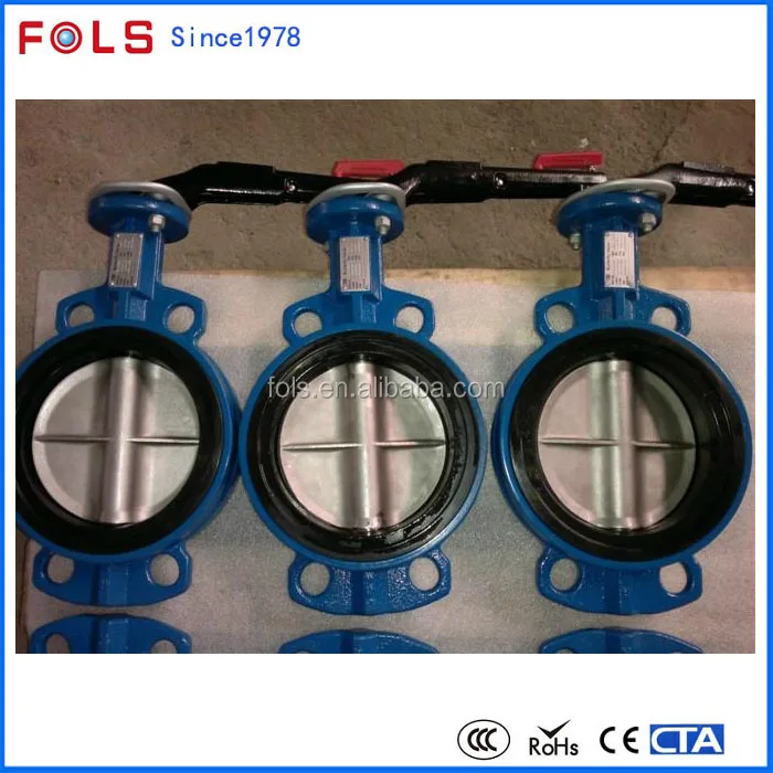 Ковкого Чугуна центр линия затворы с мягким уплотнением клапан pn16
