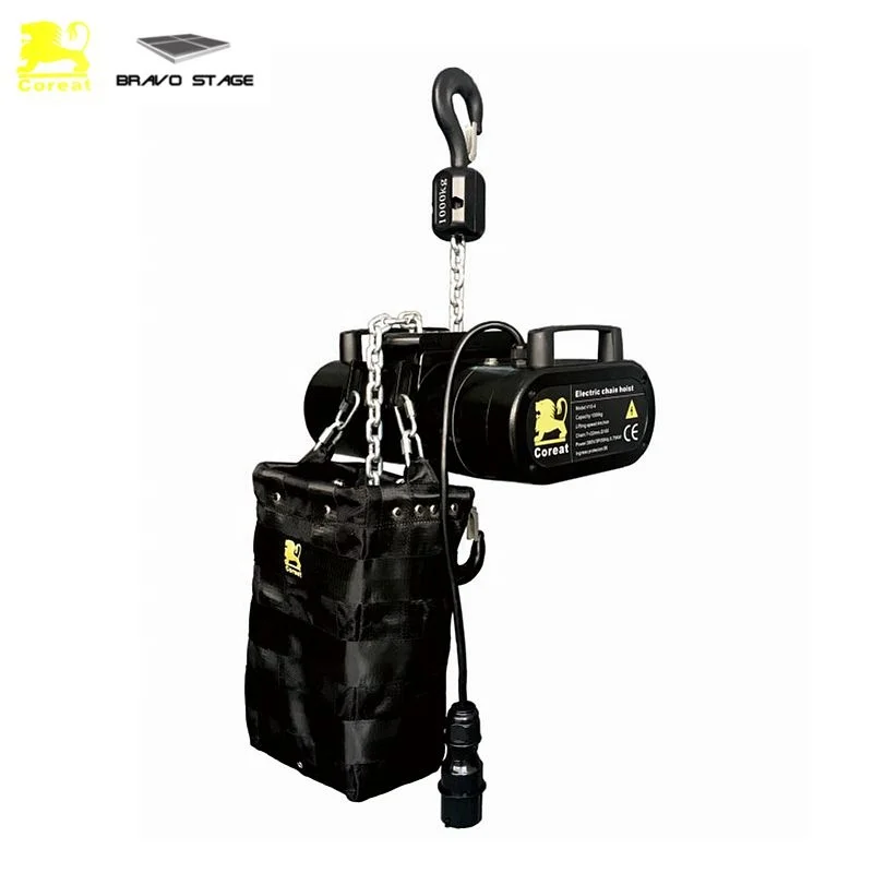 0.25-3 Ton China Clescrane High Quality Stage Electric Chain Hoist